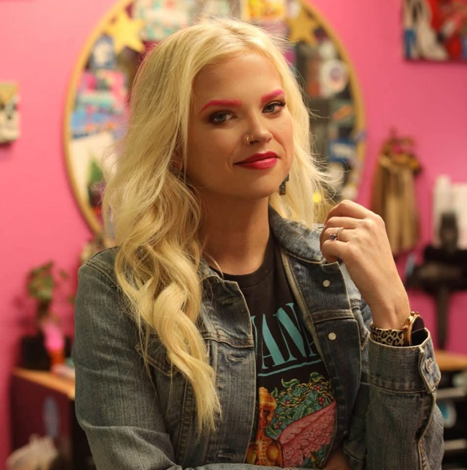 Jenn Maloney, owner and hair artist at Bomb Beauty & Co