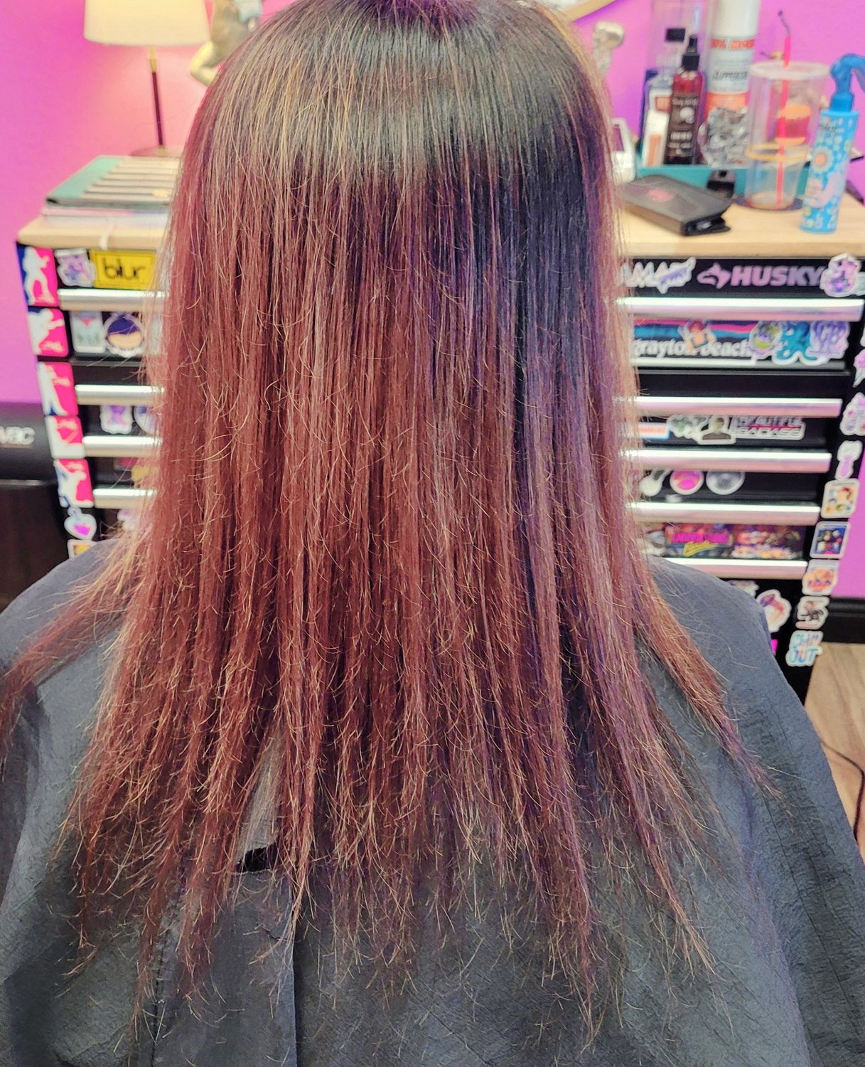 Before hair extensions: transformation photo 8