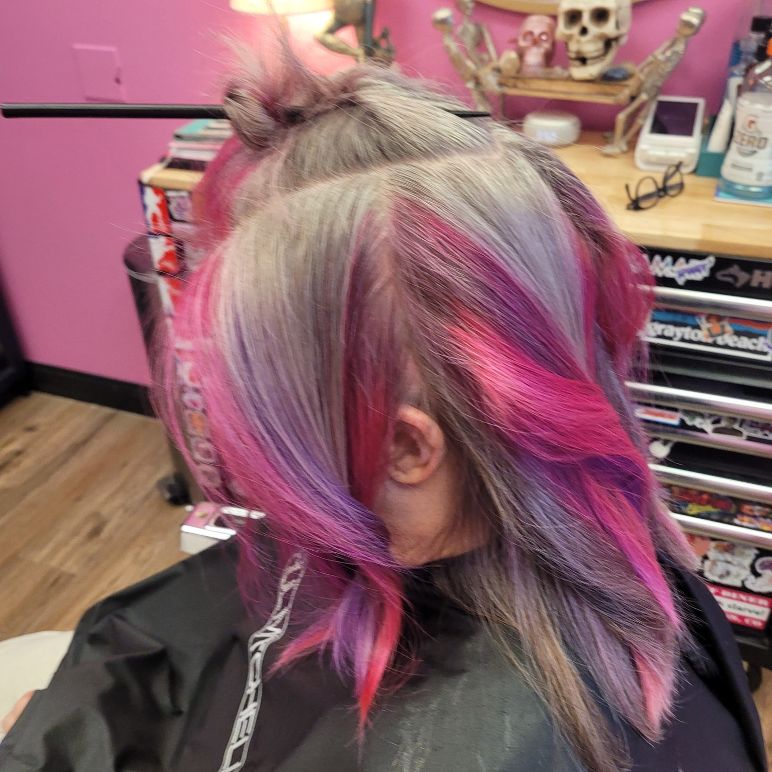 Pink and lavender creative color